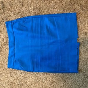 Cornflower Blue J Crew Pencil Skirt